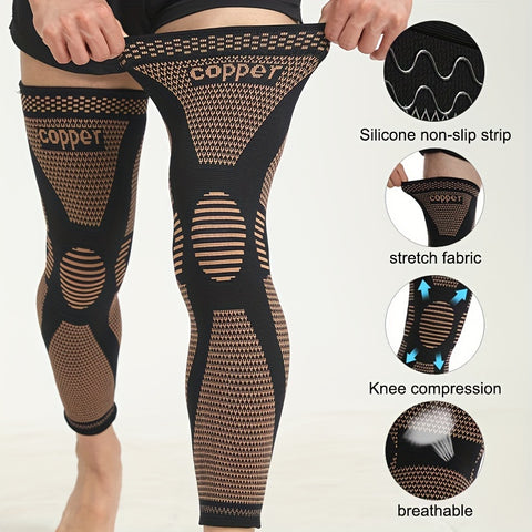 Pack Copper Compression Knee Sleeves