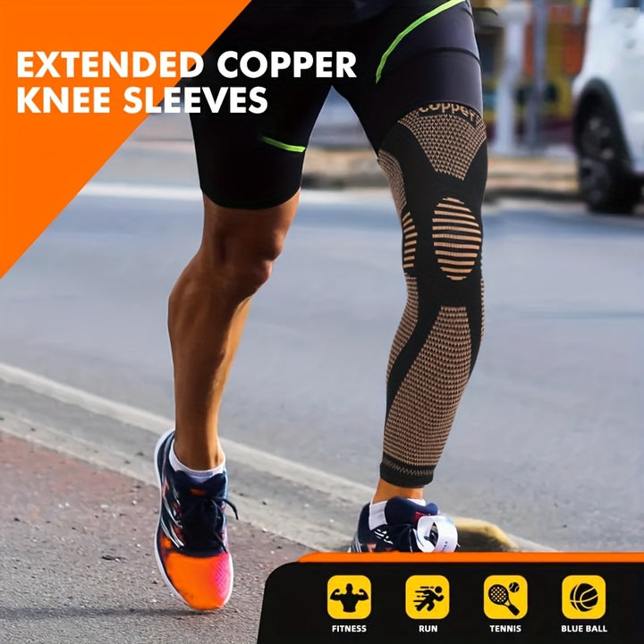 Pack Copper Compression Knee Sleeves