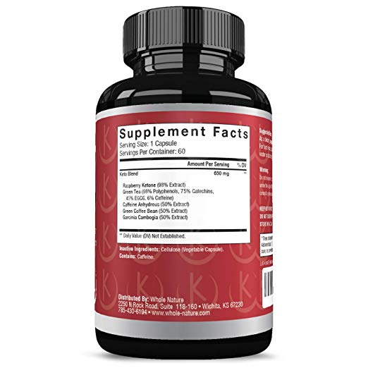 Whole Nature Keto Diet Pills