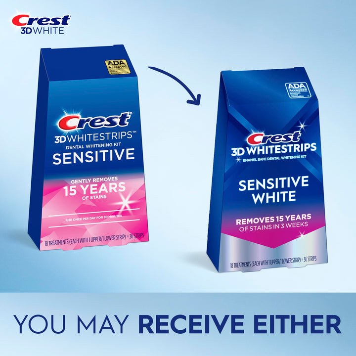 Crest 3D Whitestrips Sensitive