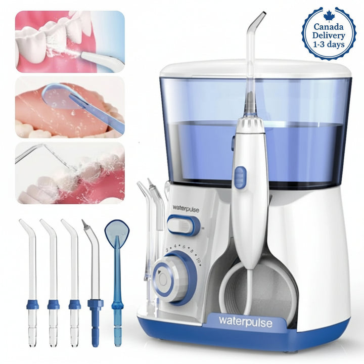 Dental Electric Water Flosser Oral Irrigator with 5 Adjustable Water
