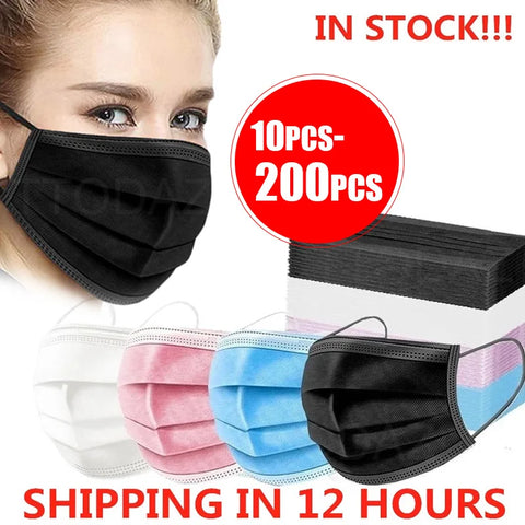 10/50/100/200PCS Disposable Mask