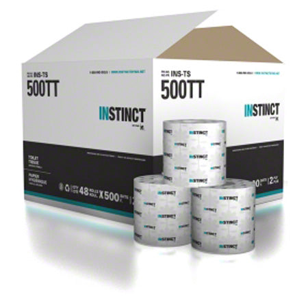 INO Instinct 2 Ply Toilet Tissue - White Item # INSTS500TT