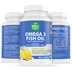 Whole Nature Omega 3 Fish Oil 2400mg