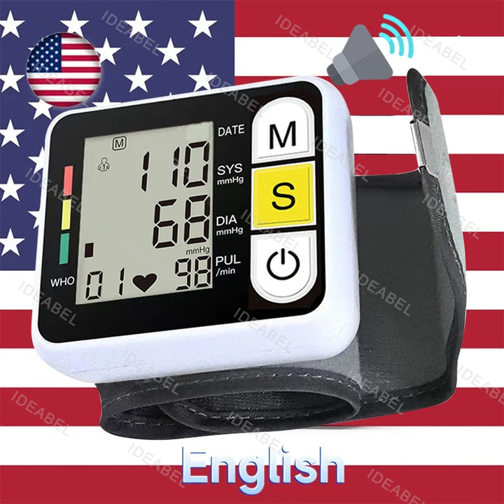 Portable Wrist Blood Pressure Monitor