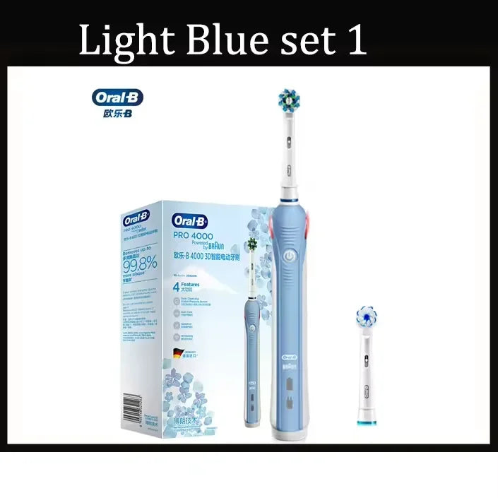 Oral B Pro 4000 Ultrasonic Toothbrush 3D