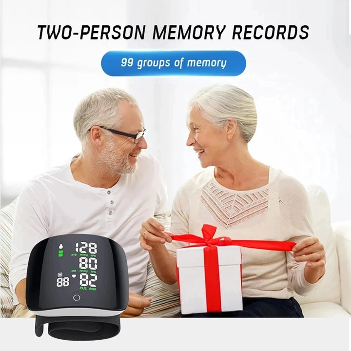 Rechargeable Wrist Blood pressure monitor