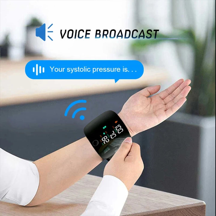 Rechargeable Wrist Blood pressure monitor