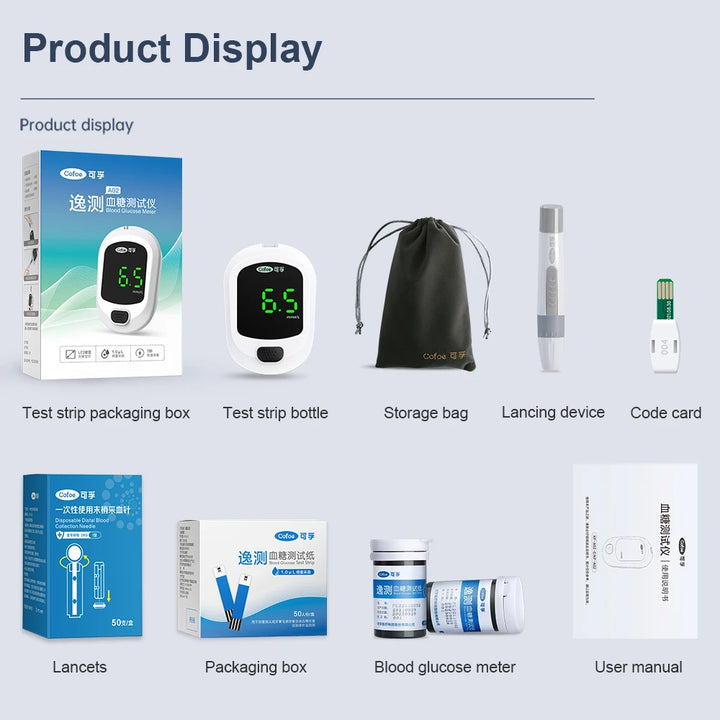 Cofoe Blood Glucose Monitor Kit