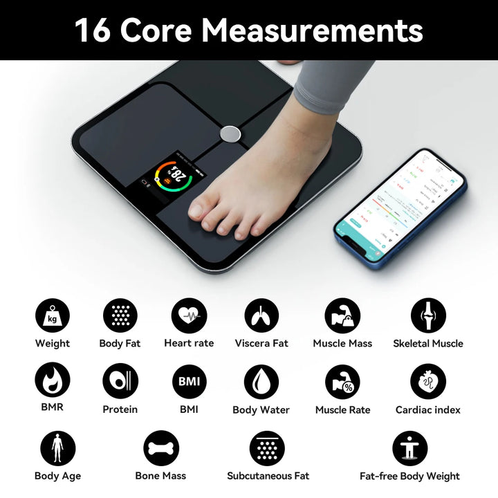 Smart Body Fat & Weight Scale