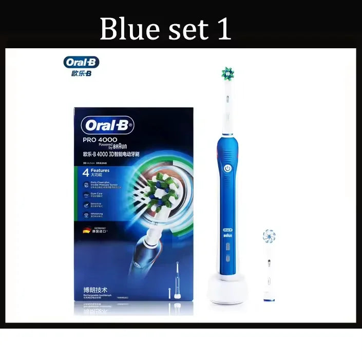 Oral B Pro 4000 Ultrasonic Toothbrush 3D