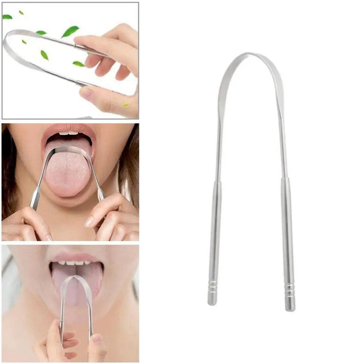 Tongue Scraper Cleaner Fresh Breath Cleaning Coated Tongue Tools Care Toothbrush Quality Hygiene High Quality