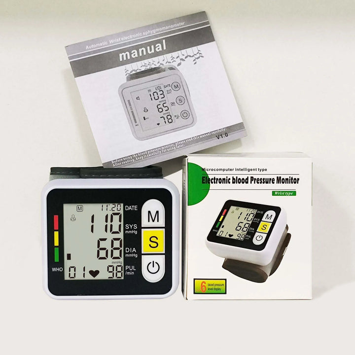 Portable Wrist Blood Pressure Monitor