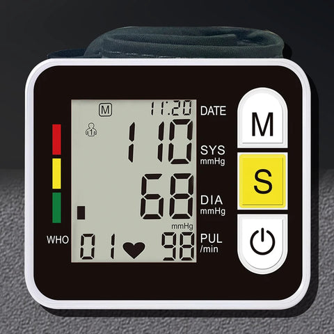 Portable Wrist Blood Pressure Monitor