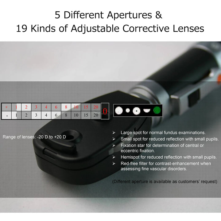 Portable Direct Ophthalmoscope