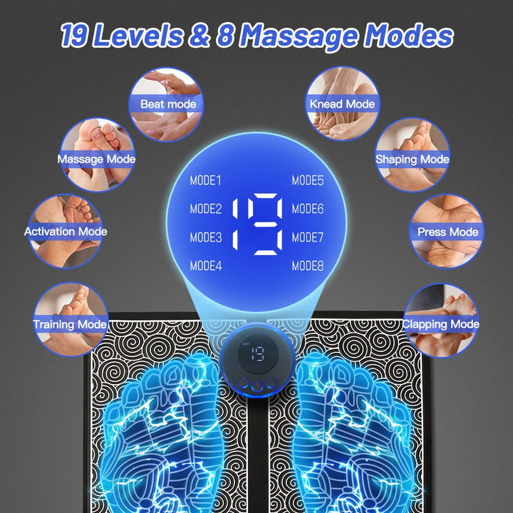 EMS Electric Foot Massager Pad