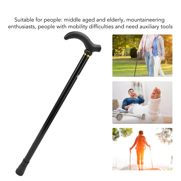 Walking Cane Elder Cane Stickmen Adjustable Folding Canes Collapsible Senior Sticks Elder Crutches for Mothers Elder Fathers
