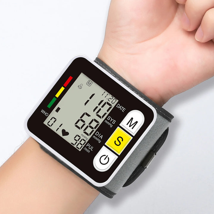 Portable Wrist Blood Pressure Monitor