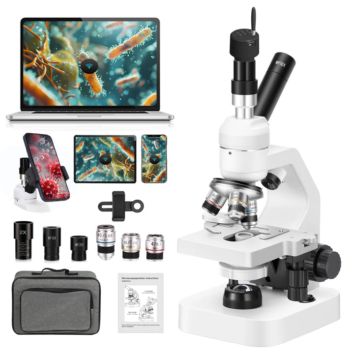 Trinocular Optical Microscope