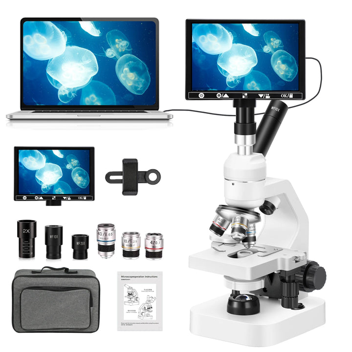 Trinocular Optical Microscope