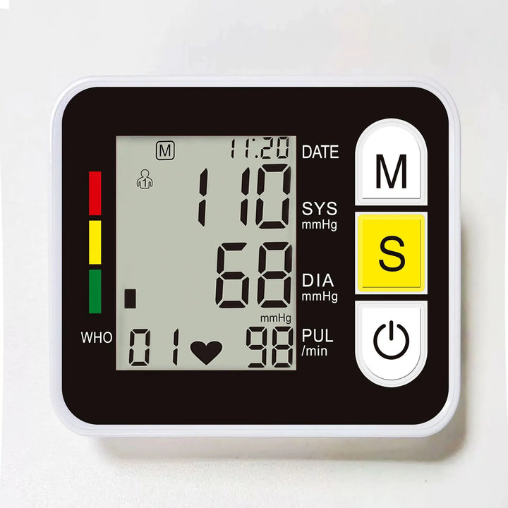 Portable Wrist Blood Pressure Monitor