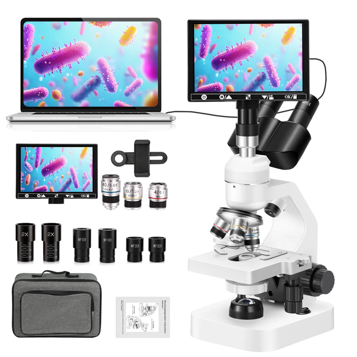 Trinocular Optical Microscope