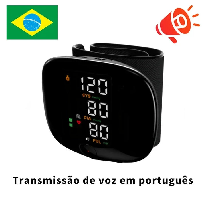 Rechargeable Wrist Blood pressure monitor