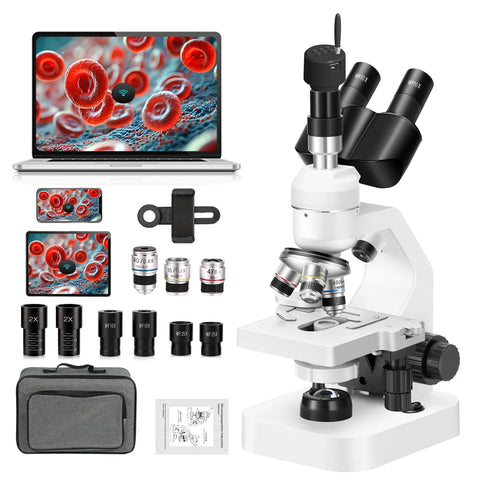 Trinocular Optical Microscope