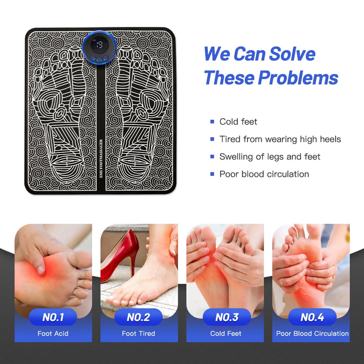 EMS Electric Foot Massager Pad