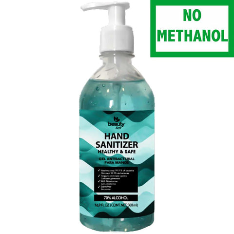 Hand Sanitizer with Pump 16.09 oz Antibacterial Gel 70%