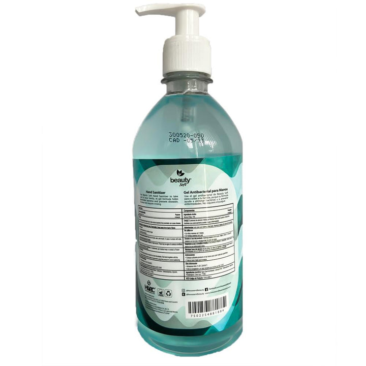 Hand Sanitizer with Pump 16.09 oz Antibacterial Gel 70%