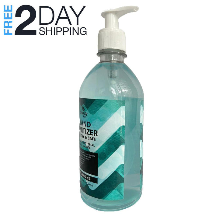 Hand Sanitizer with Pump 16.09 oz Antibacterial Gel 70%
