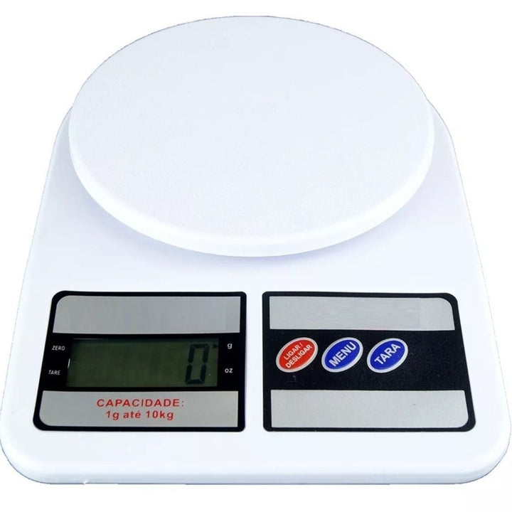 Balança Digital De Precisão Cozinha 10kg Nutrição E Dieta Fitness Saúde e Bem Es