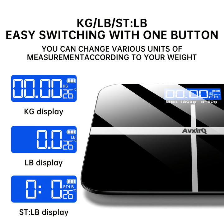 Precision Electronic Bathroom Scale