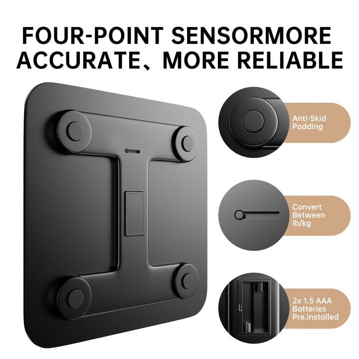Precision Electronic Bathroom Scale