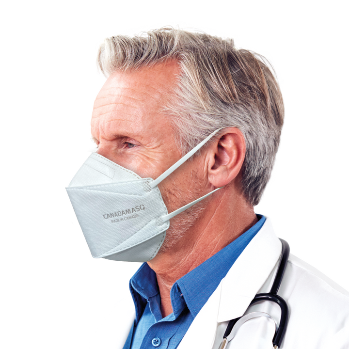 Respirator | CA-N95 Certified | Q100 - White (Pack of 10)