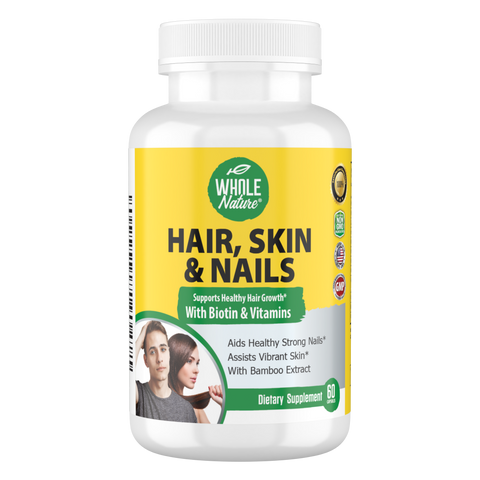 Whole Nature Hair Skin Nails Vitamins with MSM