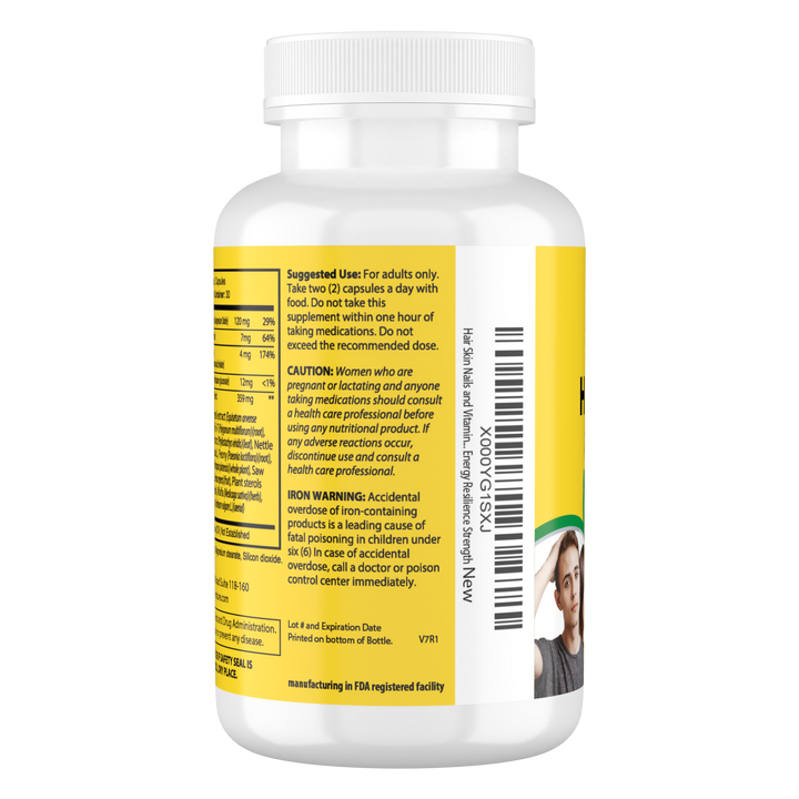 Whole Nature Hair Skin Nails Vitamins with MSM